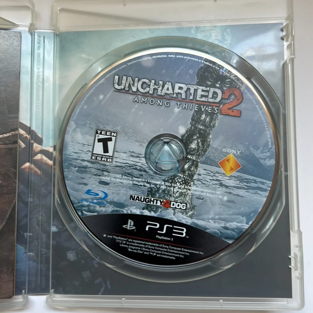 PS3 Uncharted Drake’s Fortune and Uncharted 2 Among Thieves